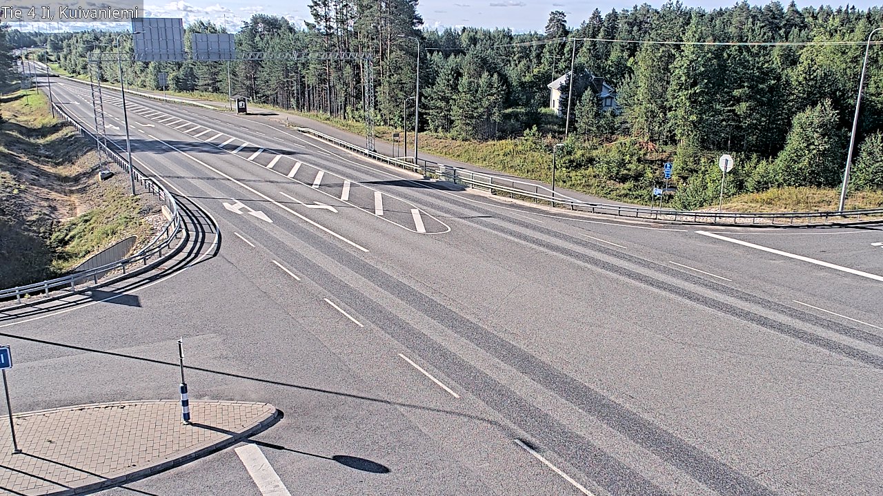 Weather Camera Image Väg 4 Ii, Kuivaniemi, Ii, Pohjois-Pohjanmaa