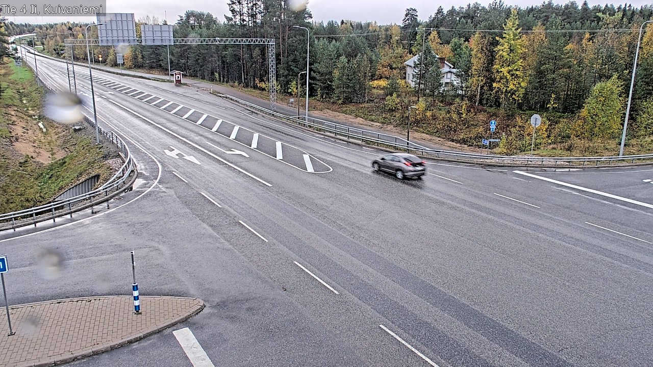 Weather Camera Image Väg 4 Ii, Kuivaniemi, Ii, Pohjois-Pohjanmaa