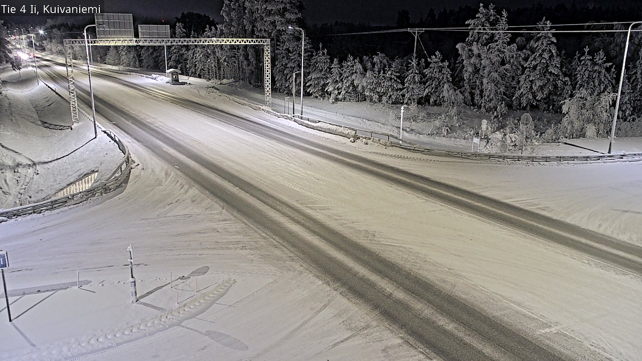 Weather Camera Image Road 4 Ii, Kuivaniemi, Ii, Pohjois-Pohjanmaa