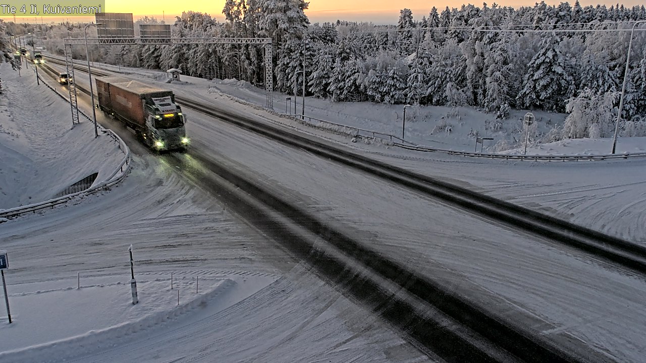 Kelikamerat Kuva Tie 4 Ii, Kuivaniemi, Ii, Pohjois-Pohjanmaa