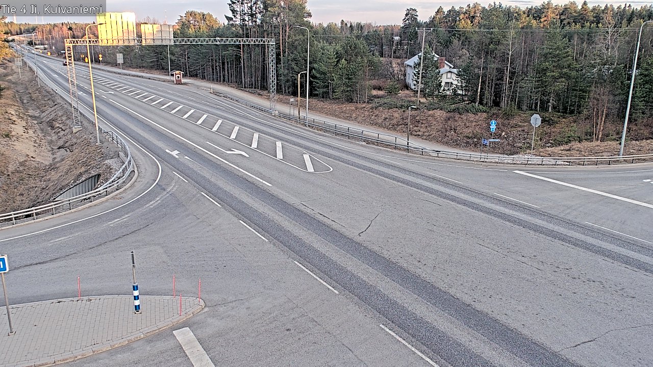 Kelikamerat Kuva Tie 4 Ii, Kuivaniemi, Ii, Pohjois-Pohjanmaa