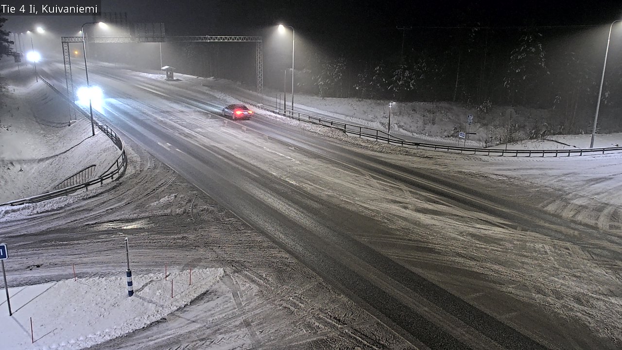 Weather Camera Image Road 4 Ii, Kuivaniemi, Ii, Pohjois-Pohjanmaa