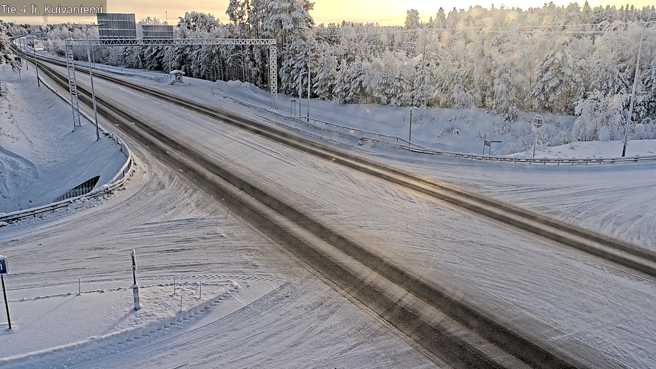 Kelikamerat Kuva Tie 4 Ii, Kuivaniemi, Ii, Pohjois-Pohjanmaa