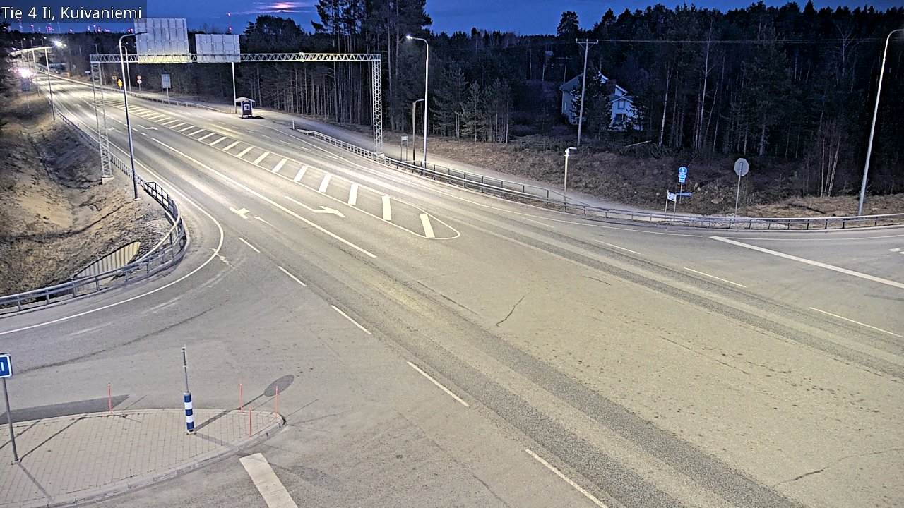Kelikamerat Kuva Tie 4 Ii, Kuivaniemi, Ii, Pohjois-Pohjanmaa