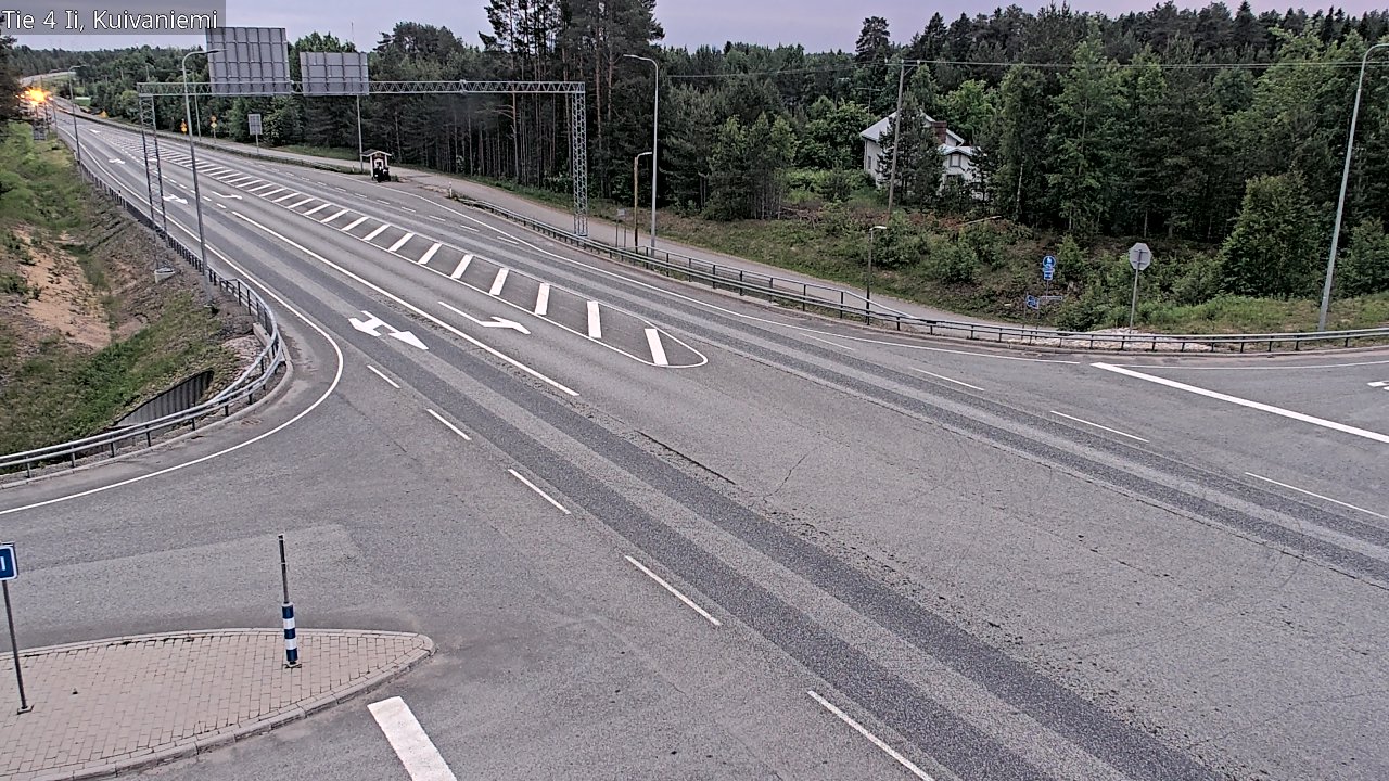 Kelikamerat Kuva Tie 4 Ii, Kuivaniemi, Ii, Pohjois-Pohjanmaa