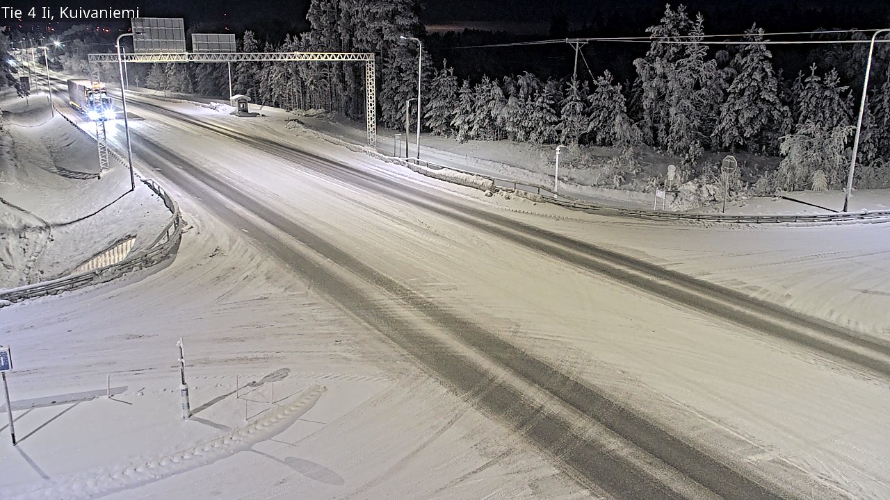 Kelikamerat Kuva Tie 4 Ii, Kuivaniemi, Ii, Pohjois-Pohjanmaa