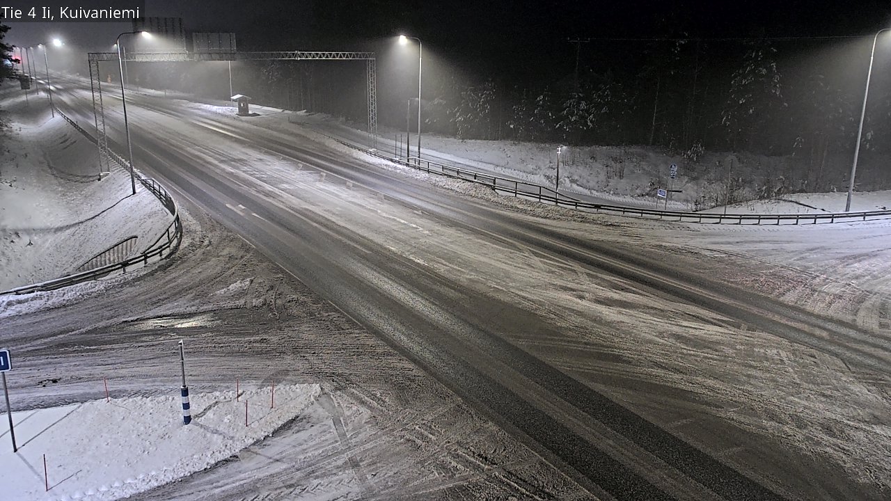 Weather Camera Image Road 4 Ii, Kuivaniemi, Ii, Pohjois-Pohjanmaa