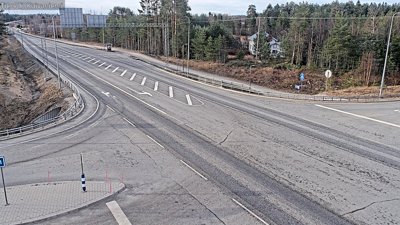 Kelikamerat Kuva Tie 4 Ii, Kuivaniemi, Ii, Pohjois-Pohjanmaa
