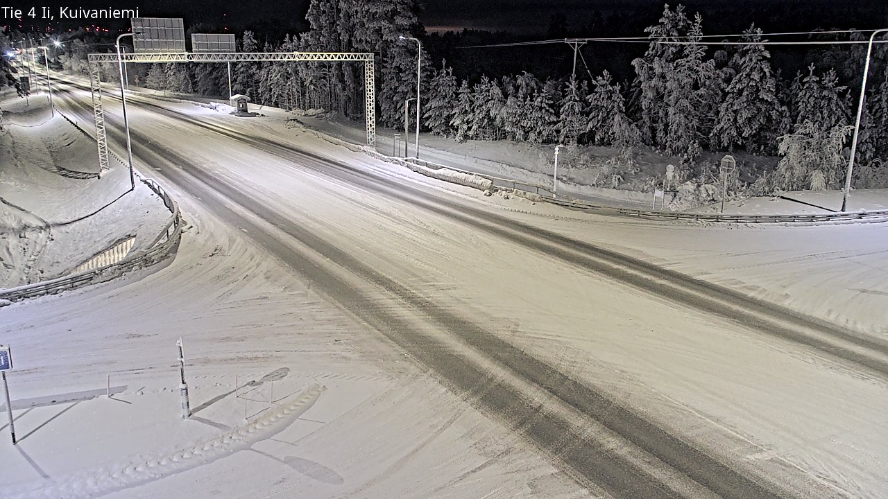Kelikamerat Kuva Tie 4 Ii, Kuivaniemi, Ii, Pohjois-Pohjanmaa