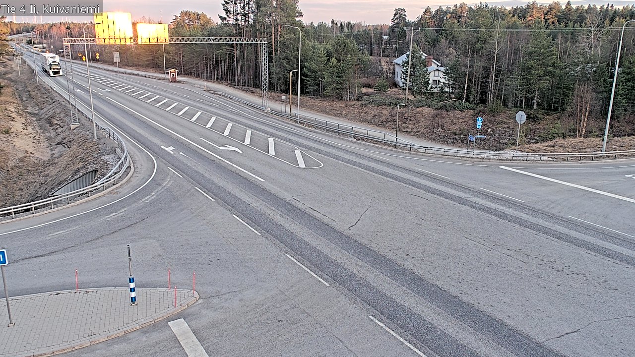 Kelikamerat Kuva Tie 4 Ii, Kuivaniemi, Ii, Pohjois-Pohjanmaa