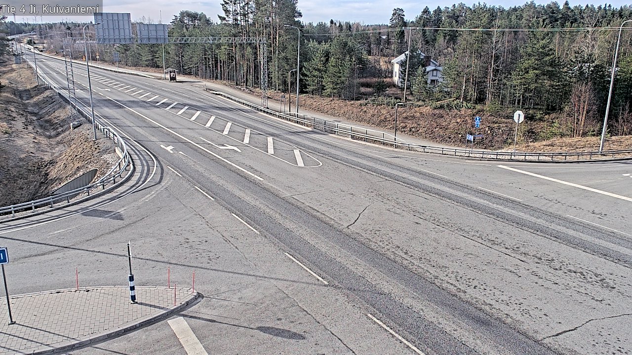 Kelikamerat Kuva Tie 4 Ii, Kuivaniemi, Ii, Pohjois-Pohjanmaa
