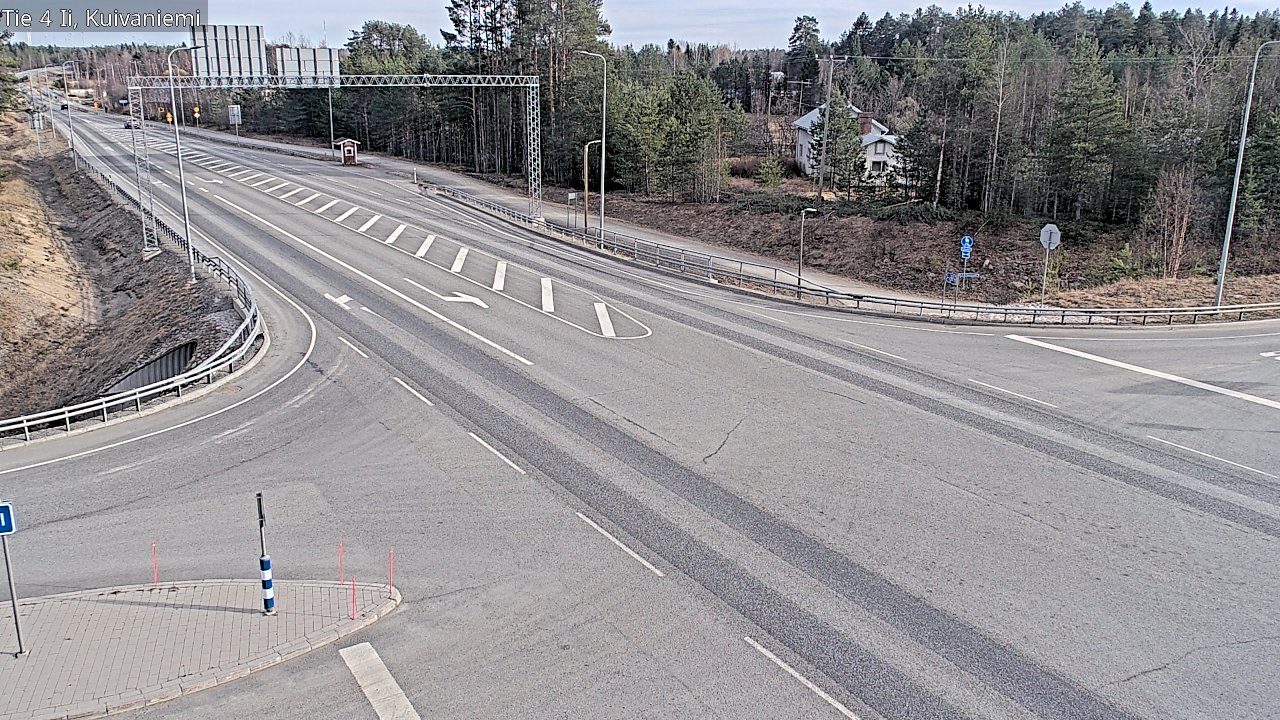 Kelikamerat Kuva Tie 4 Ii, Kuivaniemi, Ii, Pohjois-Pohjanmaa