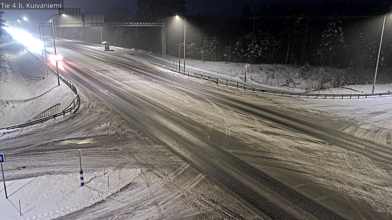 Weather Camera Image Road 4 Ii, Kuivaniemi, Ii, Pohjois-Pohjanmaa