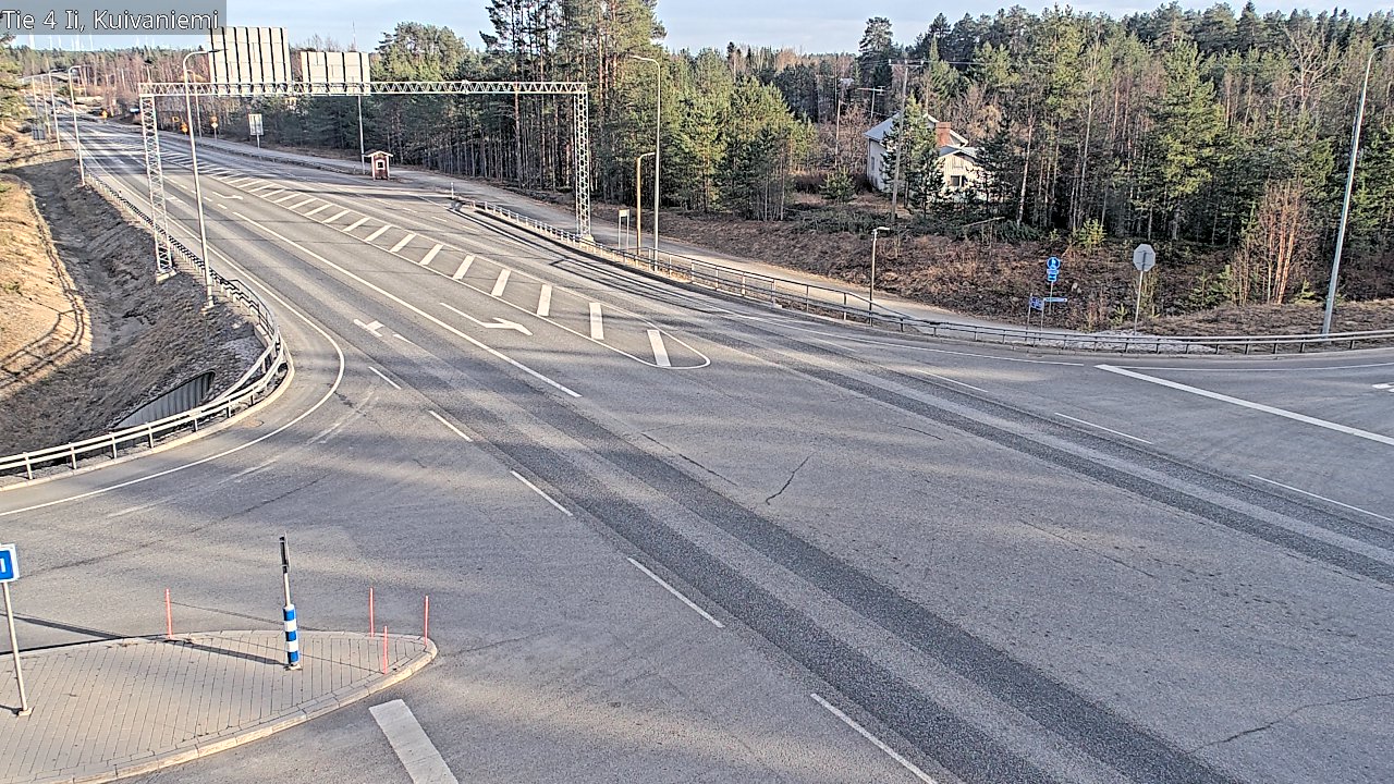 Kelikamerat Kuva Tie 4 Ii, Kuivaniemi, Ii, Pohjois-Pohjanmaa