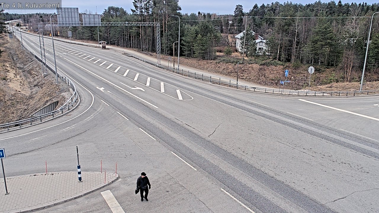 Weather Camera Image Road 4 Ii, Kuivaniemi, Ii, Pohjois-Pohjanmaa
