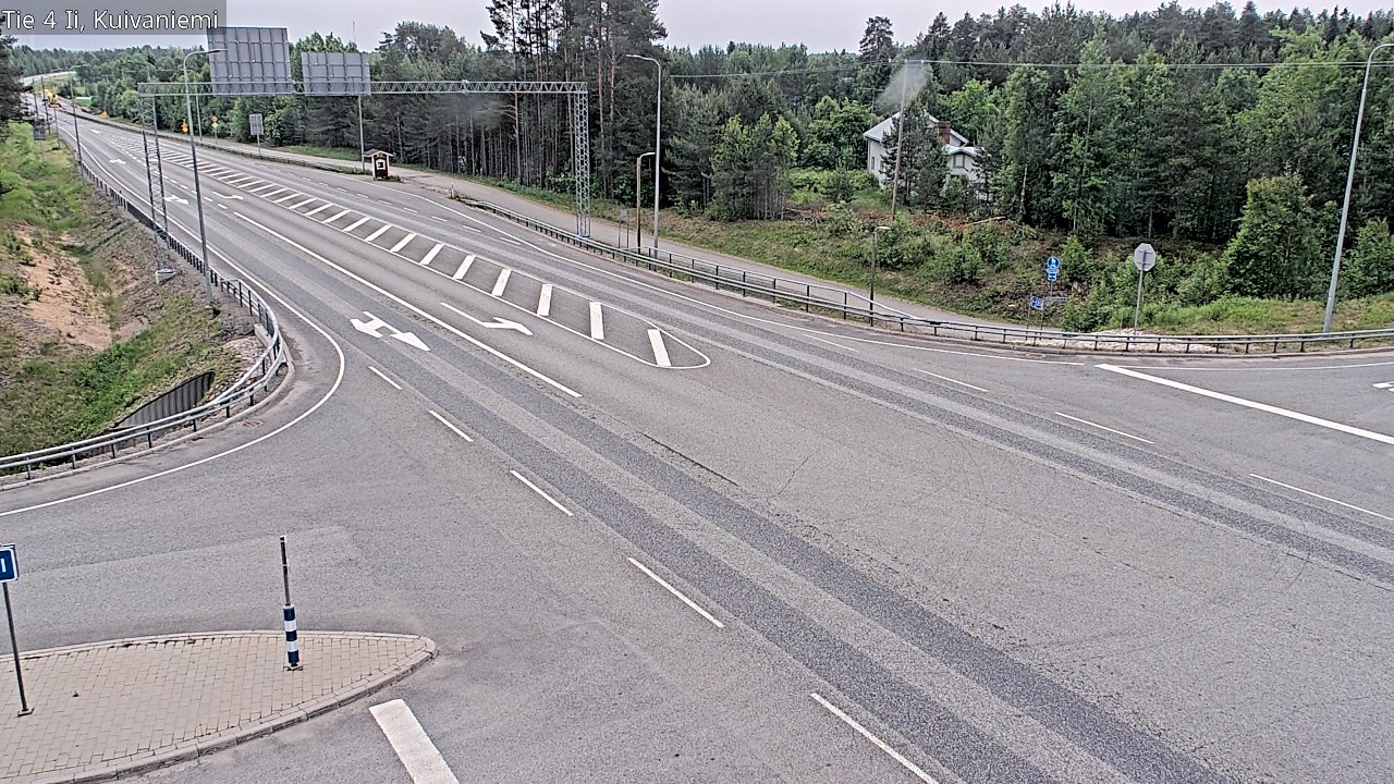 Kelikamerat Kuva Tie 4 Ii, Kuivaniemi, Ii, Pohjois-Pohjanmaa