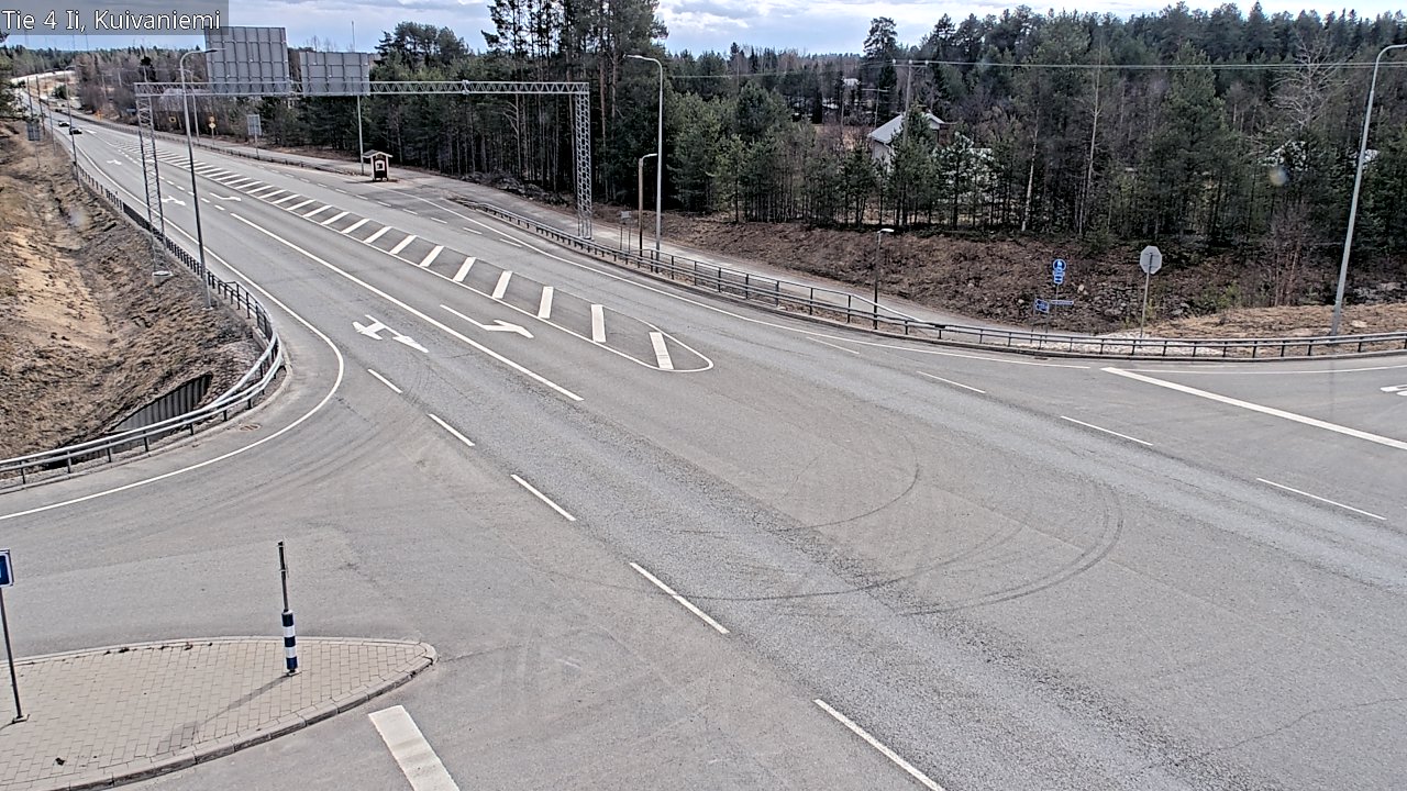 Weather Camera Image Road 4 Ii, Kuivaniemi, Ii, Pohjois-Pohjanmaa