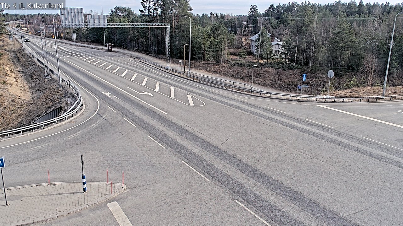 Kelikamerat Kuva Tie 4 Ii, Kuivaniemi, Ii, Pohjois-Pohjanmaa
