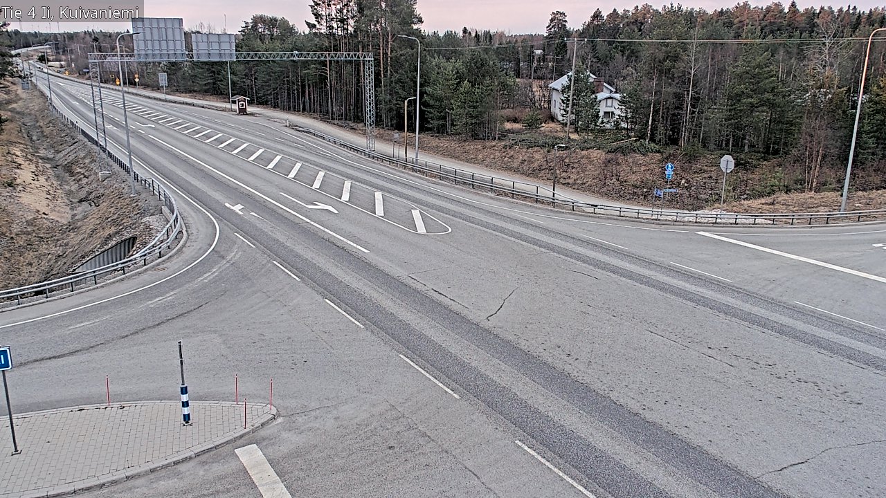 Weather Camera Image Road 4 Ii, Kuivaniemi, Ii, Pohjois-Pohjanmaa