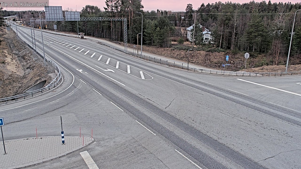 Weather Camera Image Road 4 Ii, Kuivaniemi, Ii, Pohjois-Pohjanmaa