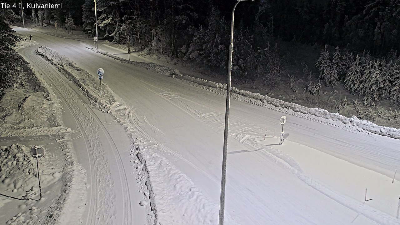 Weather Camera Image Road 4 Ii, Kuivaniemi, Ii, Pohjois-Pohjanmaa