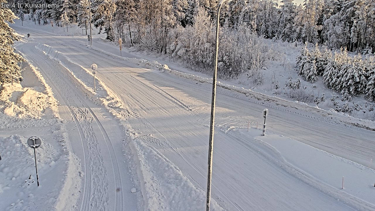 Weather Camera Image Road 4 Ii, Kuivaniemi, Ii, Pohjois-Pohjanmaa