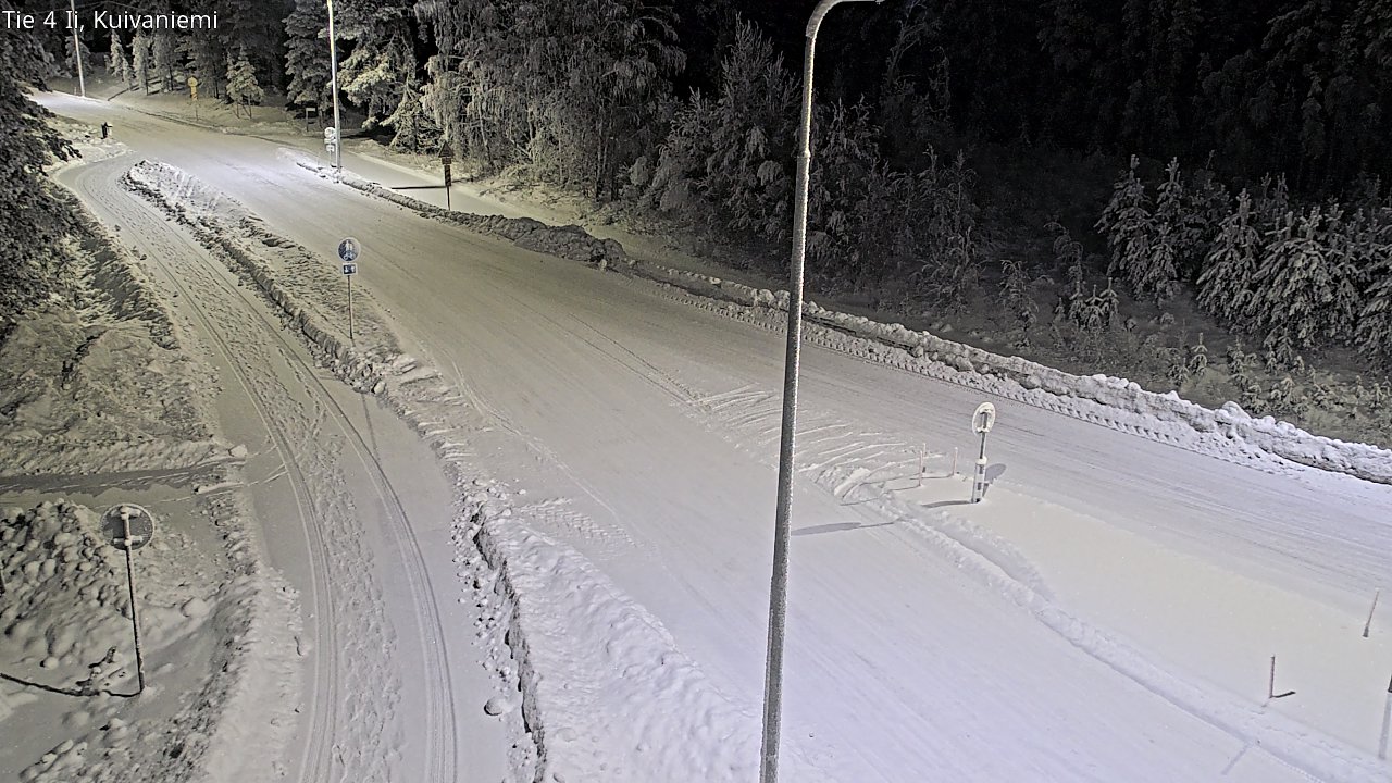 Weather Camera Image Road 4 Ii, Kuivaniemi, Ii, Pohjois-Pohjanmaa