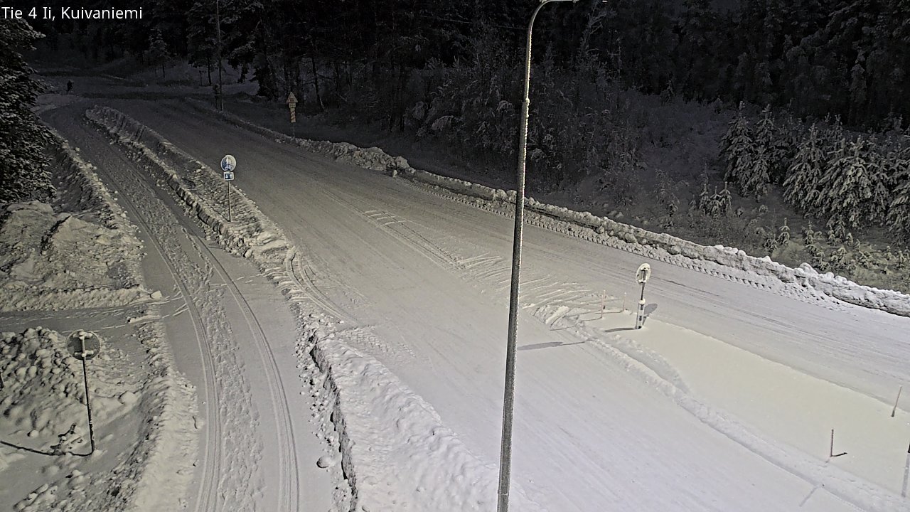 Weather Camera Image Road 4 Ii, Kuivaniemi, Ii, Pohjois-Pohjanmaa