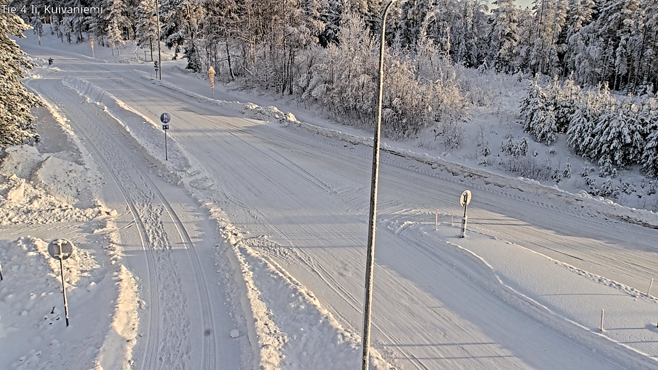 Weather Camera Image Road 4 Ii, Kuivaniemi, Ii, Pohjois-Pohjanmaa