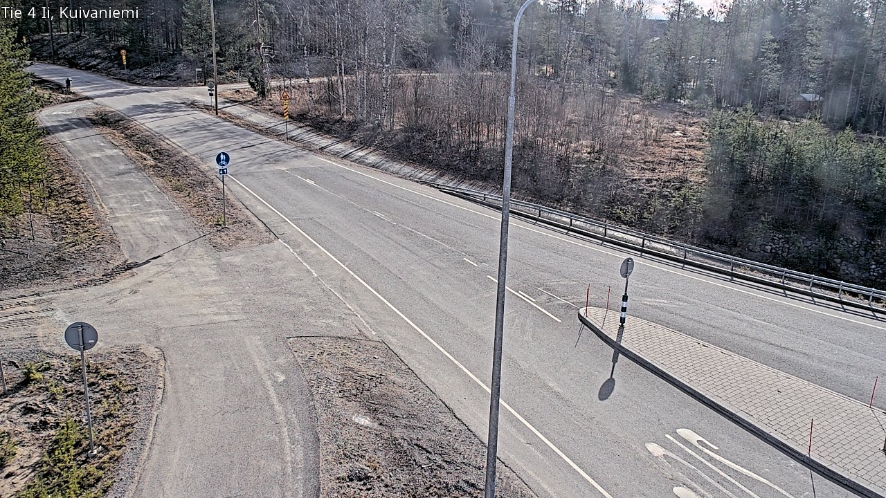 Weather Camera Image Road 4 Ii, Kuivaniemi, Ii, Pohjois-Pohjanmaa