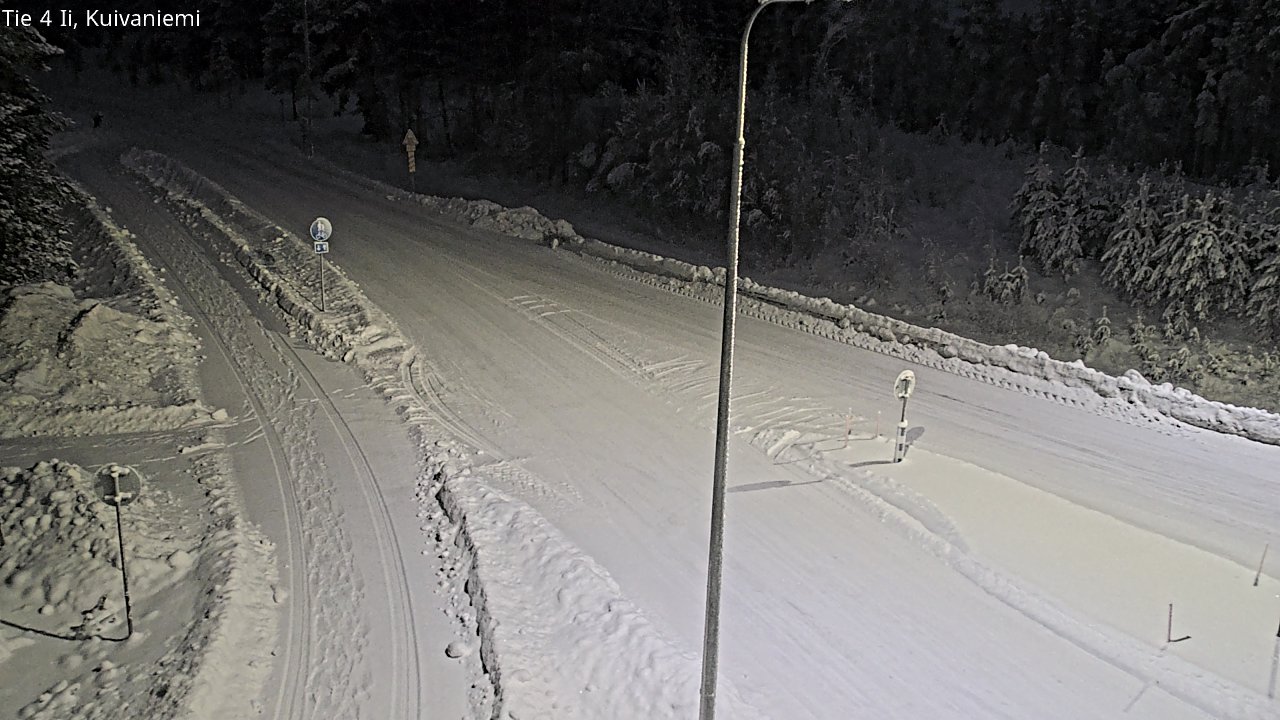 Weather Camera Image Road 4 Ii, Kuivaniemi, Ii, Pohjois-Pohjanmaa