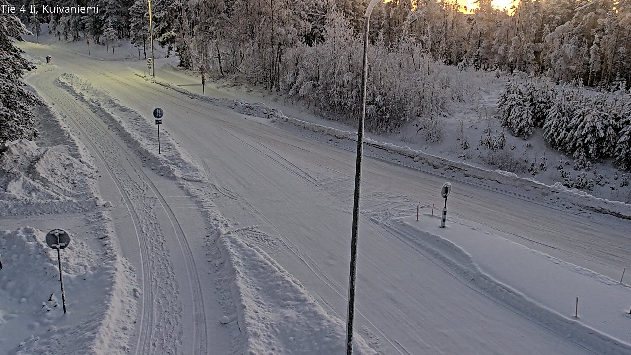 Weather Camera Image Road 4 Ii, Kuivaniemi, Ii, Pohjois-Pohjanmaa