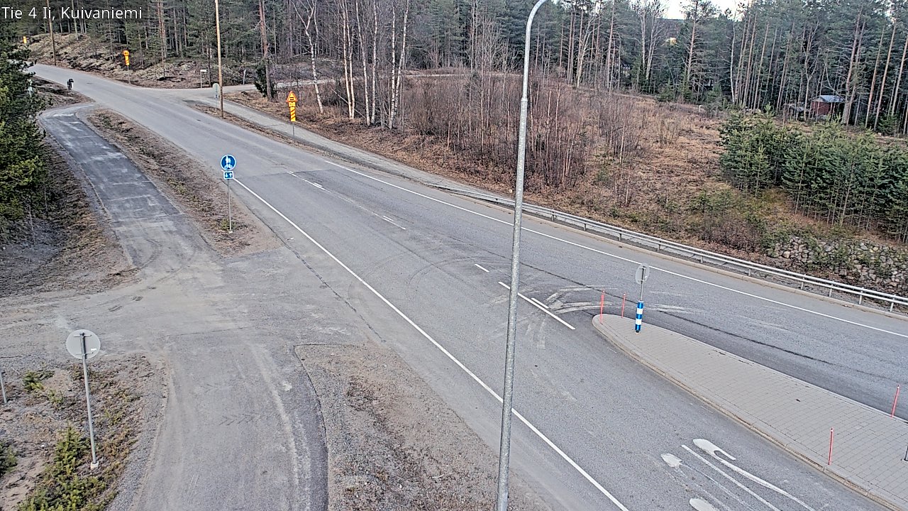 Weather Camera Image Road 4 Ii, Kuivaniemi, Ii, Pohjois-Pohjanmaa