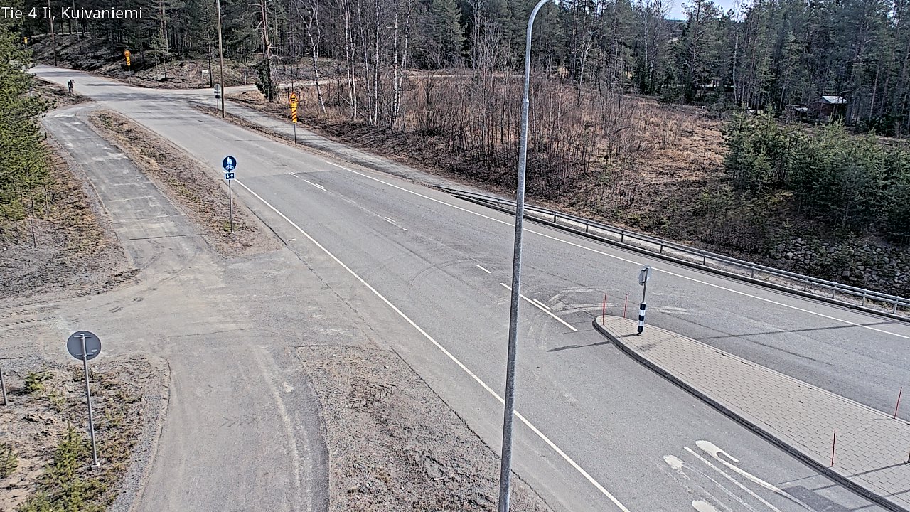 Weather Camera Image Road 4 Ii, Kuivaniemi, Ii, Pohjois-Pohjanmaa
