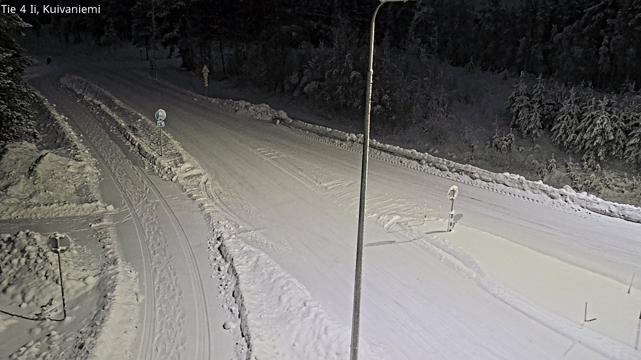 Weather Camera Image Road 4 Ii, Kuivaniemi, Ii, Pohjois-Pohjanmaa