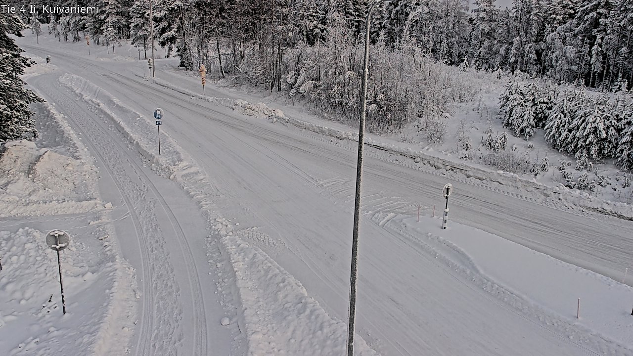 Weather Camera Image Road 4 Ii, Kuivaniemi, Ii, Pohjois-Pohjanmaa