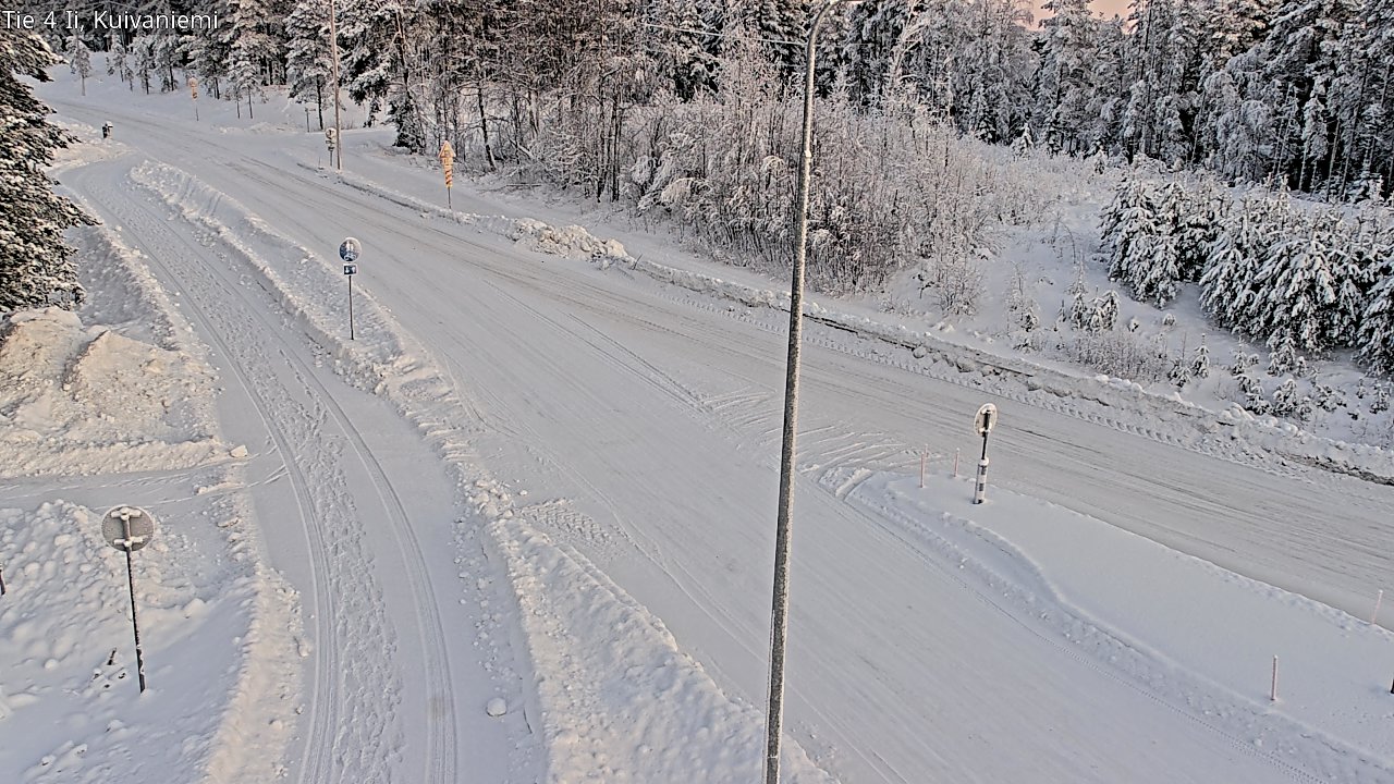 Weather Camera Image Road 4 Ii, Kuivaniemi, Ii, Pohjois-Pohjanmaa