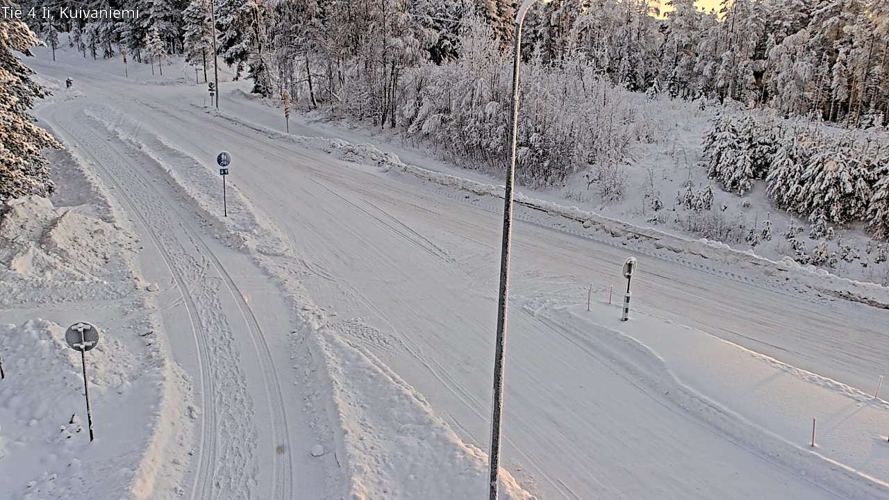 Weather Camera Image Road 4 Ii, Kuivaniemi, Ii, Pohjois-Pohjanmaa