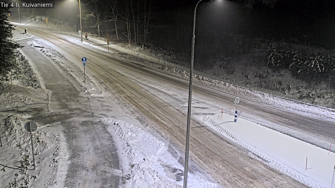 Weather Camera Image Väg 4 Ii, Kuivaniemi, Ii, Pohjois-Pohjanmaa