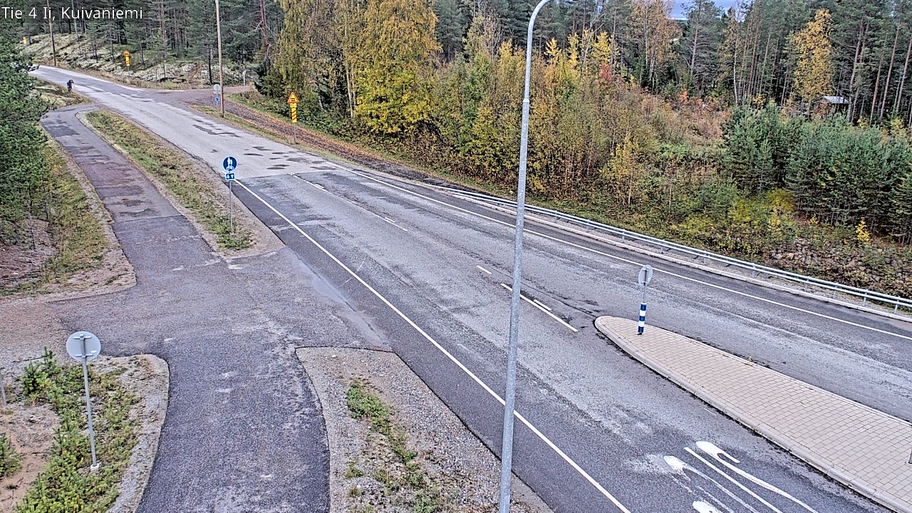 Weather Camera Image Väg 4 Ii, Kuivaniemi, Ii, Pohjois-Pohjanmaa