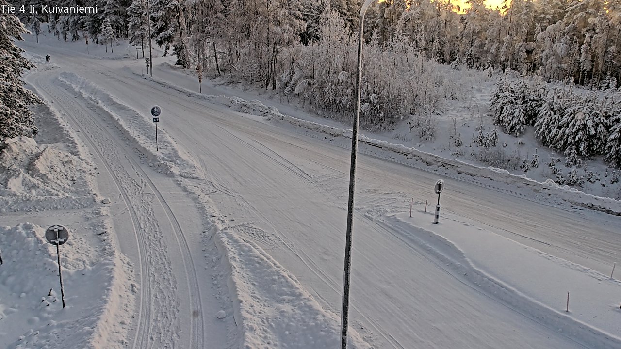 Weather Camera Image Road 4 Ii, Kuivaniemi, Ii, Pohjois-Pohjanmaa
