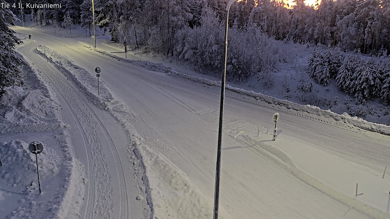 Weather Camera Image Road 4 Ii, Kuivaniemi, Ii, Pohjois-Pohjanmaa