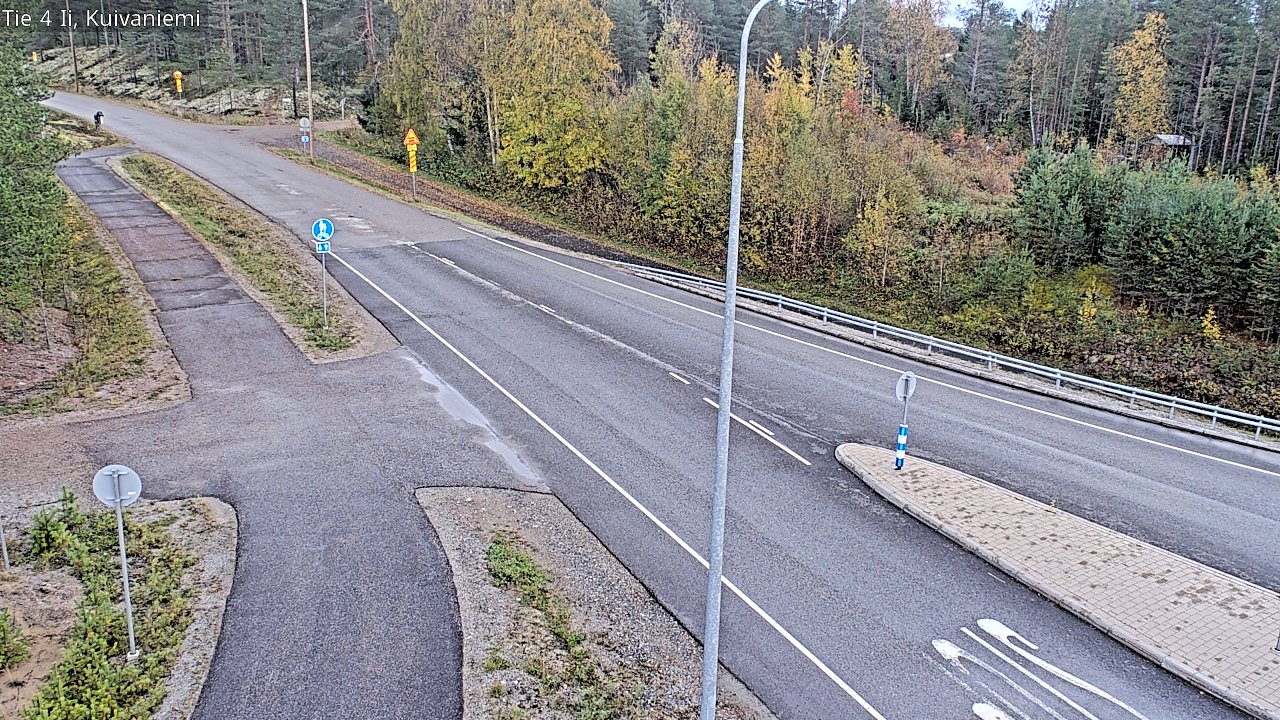 Weather Camera Image Väg 4 Ii, Kuivaniemi, Ii, Pohjois-Pohjanmaa