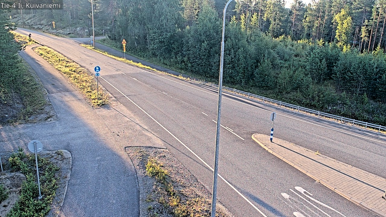 Kelikamerat Kuva Tie 4 Ii, Kuivaniemi, Ii, Pohjois-Pohjanmaa