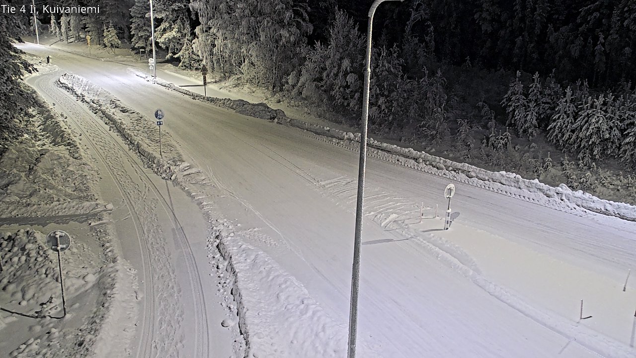 Weather Camera Image Road 4 Ii, Kuivaniemi, Ii, Pohjois-Pohjanmaa