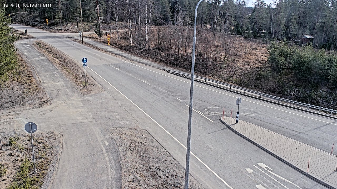 Weather Camera Image Road 4 Ii, Kuivaniemi, Ii, Pohjois-Pohjanmaa