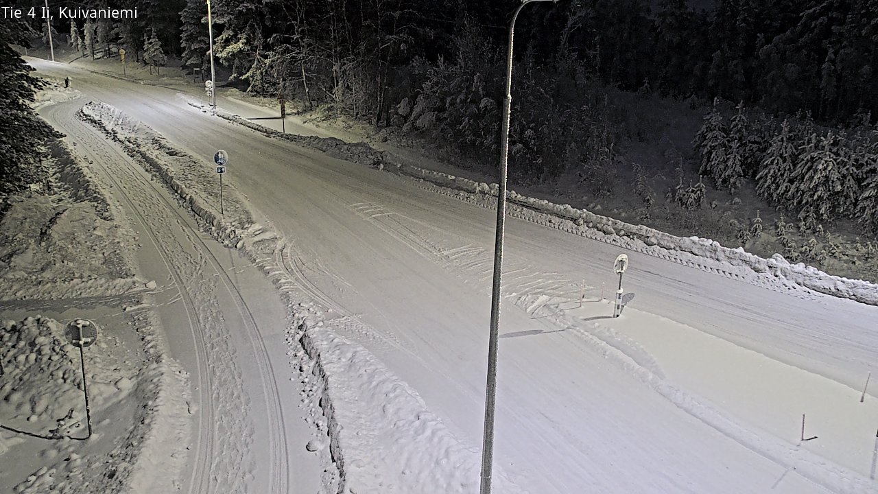 Weather Camera Image Road 4 Ii, Kuivaniemi, Ii, Pohjois-Pohjanmaa