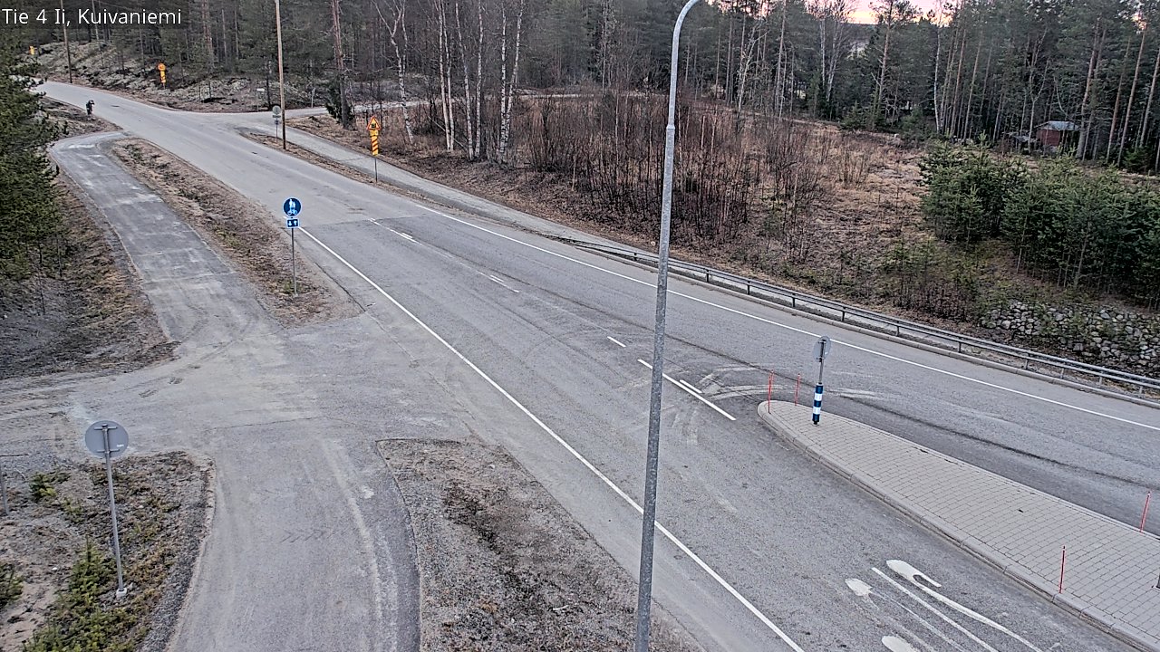 Weather Camera Image Road 4 Ii, Kuivaniemi, Ii, Pohjois-Pohjanmaa
