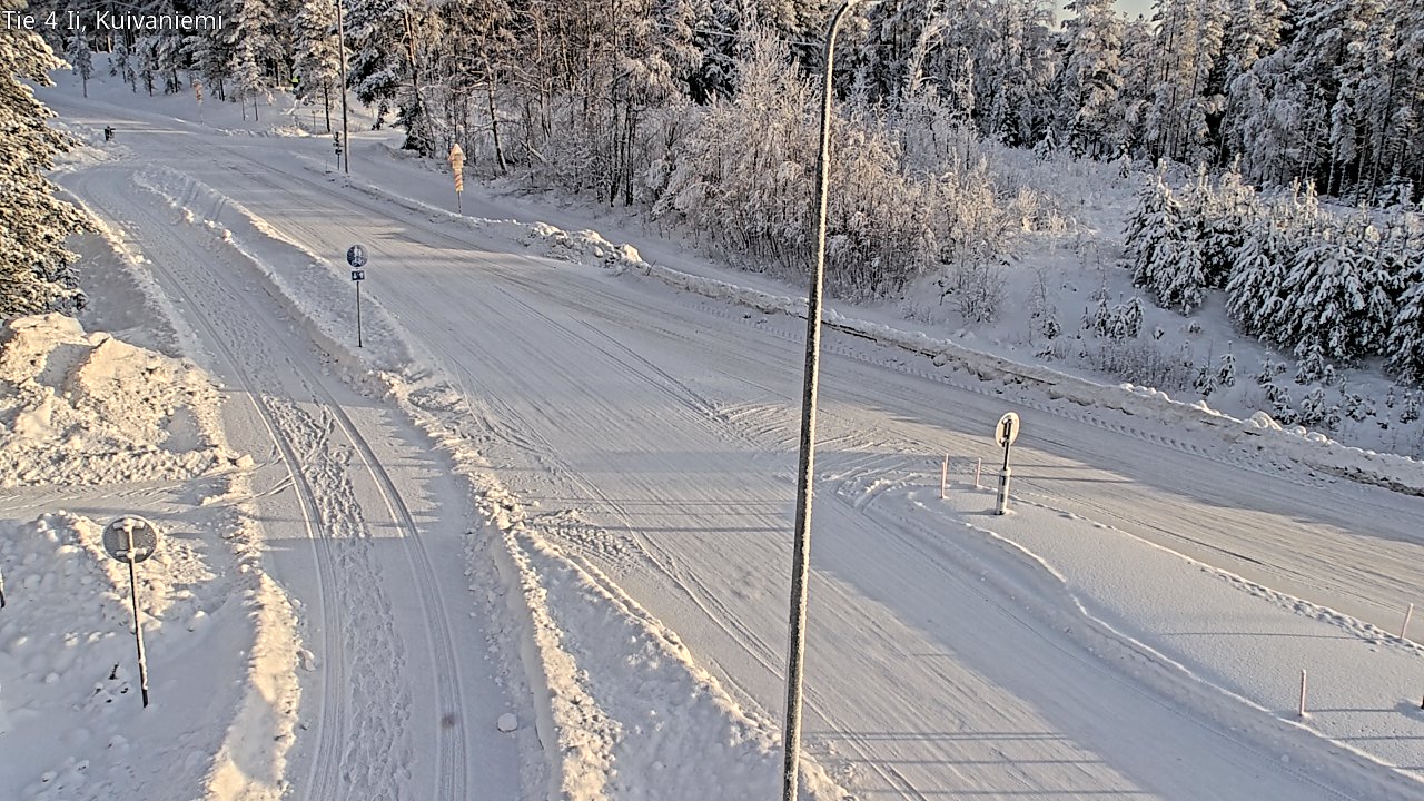 Weather Camera Image Road 4 Ii, Kuivaniemi, Ii, Pohjois-Pohjanmaa