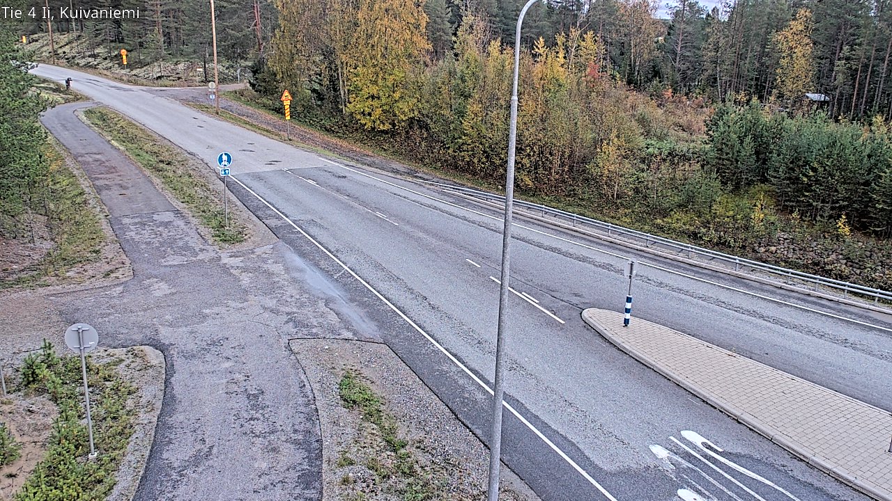 Weather Camera Image Väg 4 Ii, Kuivaniemi, Ii, Pohjois-Pohjanmaa